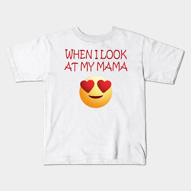 Mothers Day Style Kids T-Shirt by JevLavigne